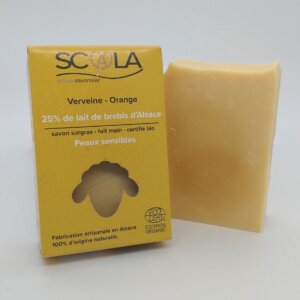 Savon surgras Brebis Verveine Orange