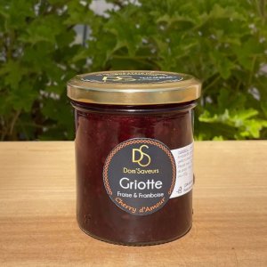 confiture griotte fraise framboise